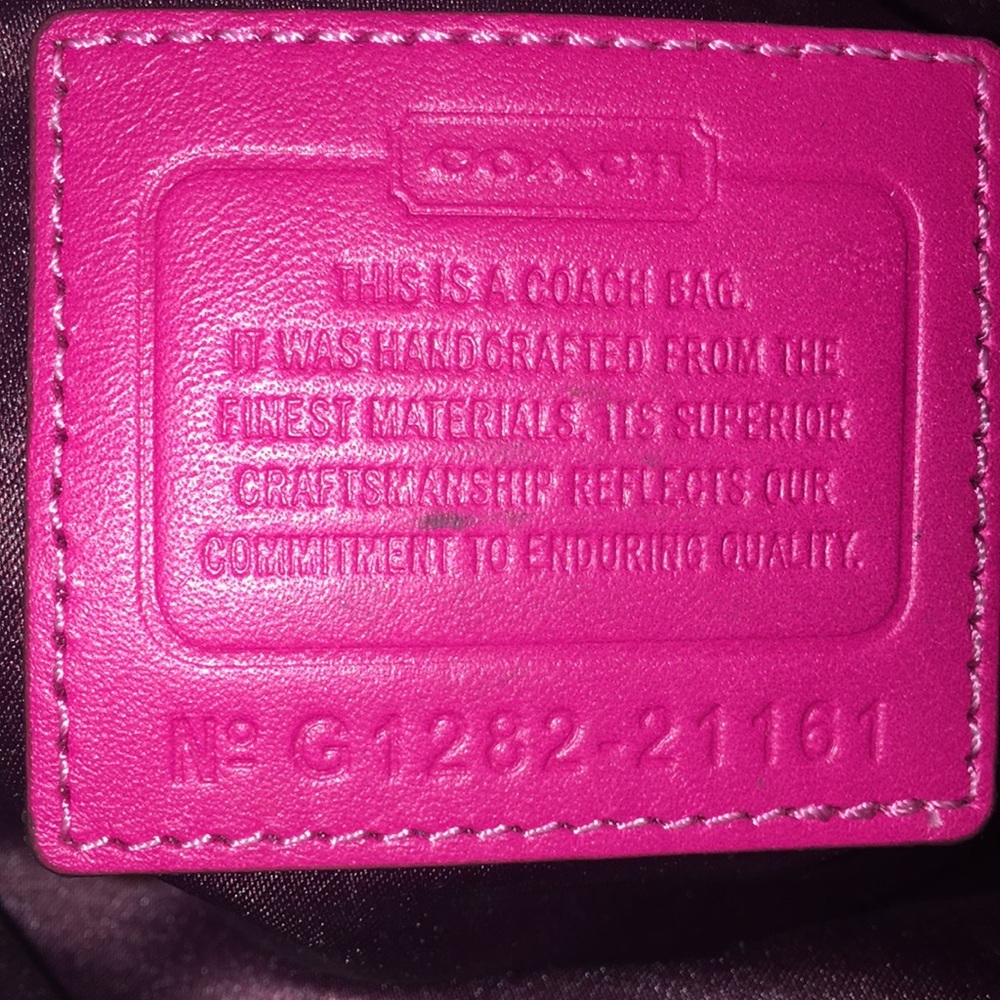 Authentic Coach Bag - Picture 6 of 8